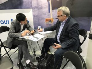 Accurl het in 2017 aan die Hannover International Machine Tool-uitstalling in Duitsland deelgeneem