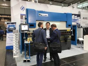 Accurl het in 2017 aan die Hannover International Machine Tool-uitstalling in Duitsland deelgeneem