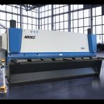 Hydraulische guillotine skeer masjien MS8 8x4000mm met Duitsland ELGO P40T touch screen CNC