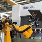 Robot buigstelsel vir outomatiese robotdrukrem van plaatmetaal