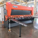 QC11y K-4X2500 plaat metaal staal hidrouliese guillotine skeer masjien vir yster aluminium sny