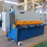 QC11y-16X3200 cnc sny vlekvrye staal outomatiese hidrouliese yster plaat guillotine skeer masjien met E21