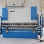 WC67K-400T / 5000 3 + 1-as vol cnc persrem met Delem DA41 stelsel buigmasjien vir sagte staal